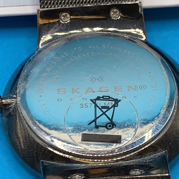 Skagen Chronograph -Swarovski Crystal bezel
